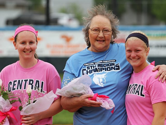 The Lady Bruins defeated the Lady Hawks and stomped on Cancer in a Pink Out. All photos by Walter Cornett.